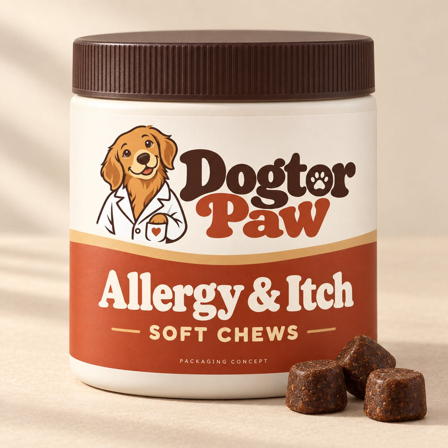 AI-generated Dogtor Paw photography concept: hero