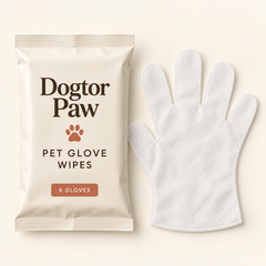 1 pack of pet glove wipes